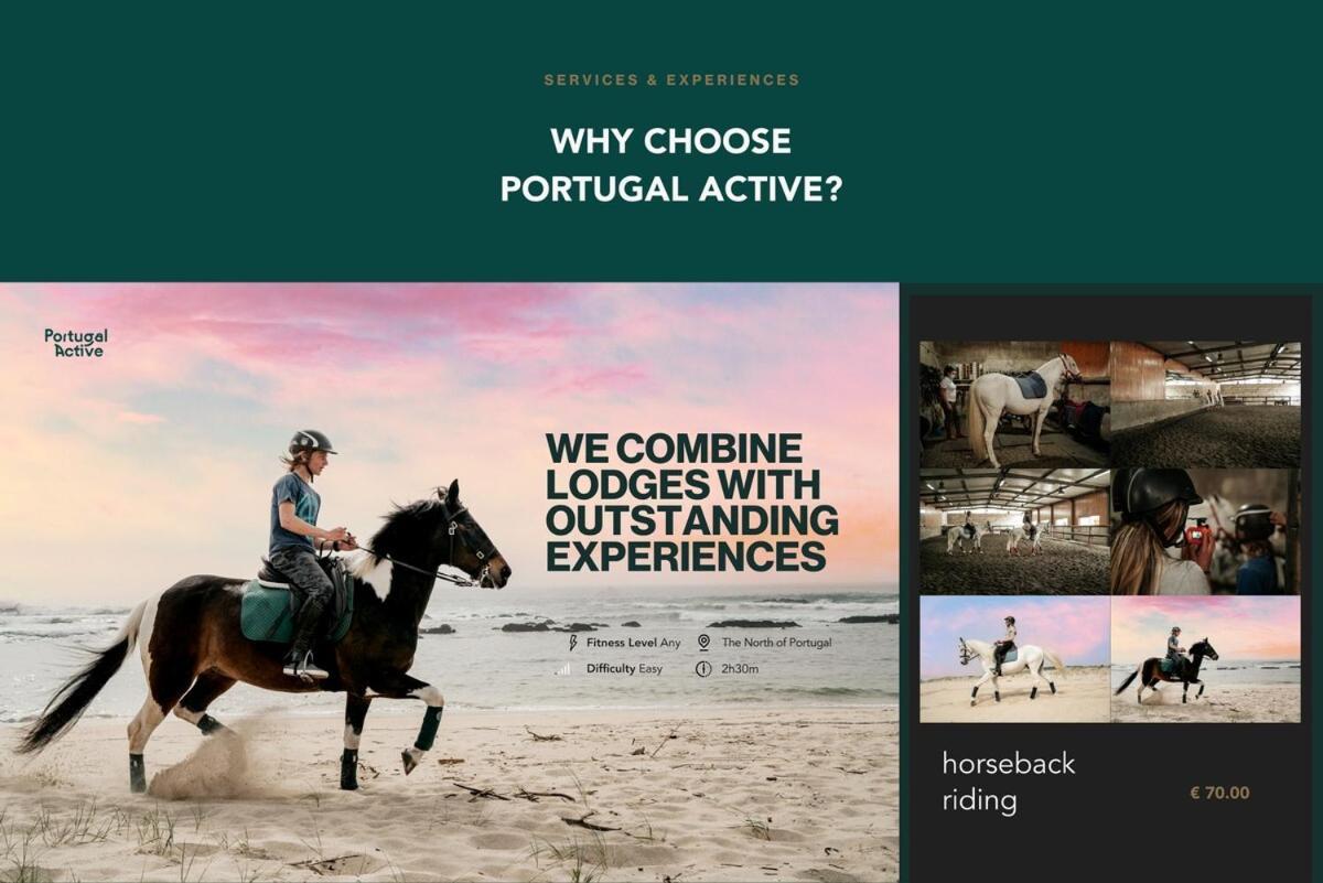 Portugal Active Cabedelo Beach Lodge - Heated Pool 비아나도카스텔로 외부 사진